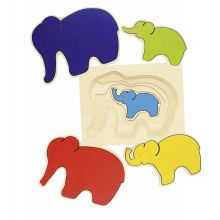 Pussel från GOKI  - elefant