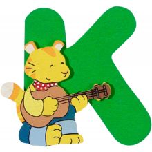 Väggdekoration - Bokstav - K - Goki