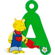 Väggdekoration - Bokstav - Å - Goki