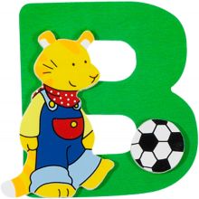Väggdekoration - Bokstav - B - Goki