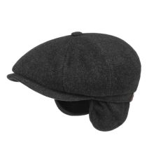 Keps Hatteras Wool/Cashmere EarFlap Svart - Stetson
