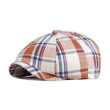 Mönstrad Newsboy keps