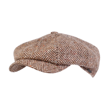 Newsboy Retro Cap Light Brown - Magee