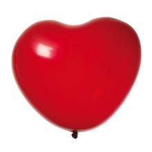 Ballong Hjärta Röd 8-pack Latex