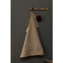 KRYSS Beige recycling kökshandduk God Jul