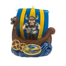 Magnet Souvenir Vikingskepp Viking med Hammare