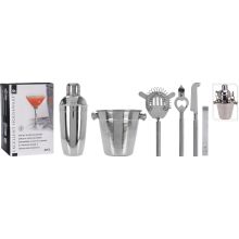 Bartenderset 6 delar Rostfritt