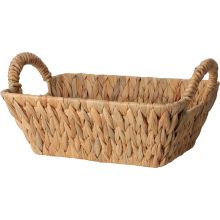 Korg med handtag Vattenhyacint 30x20x15,5 cm