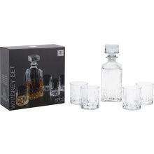 Whiskeyset Whiskey Karaff Glas Set 5 delar