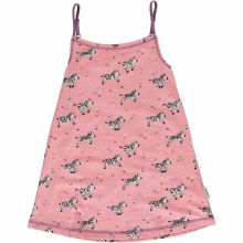 MAXOMORRA KLÄNNING SPAGETTI ZEBRA 86-128cl