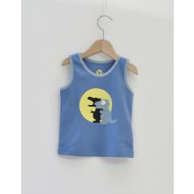 Tank top Linne för barn - Dinosaurie 12mån-5år