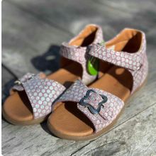 Barnsandal Fina - Lila glitter (Stl. 25)