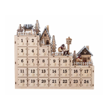 Julkalender winter Wonderland slott