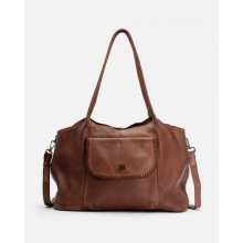 Leather shoulder bag BIBA Winona