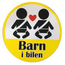Stickers Barn i bilen 19,5cm