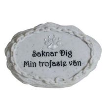 Gravdekoration Katt Min trofaste vän
