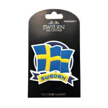 Magnet Souvenir Flagga Sverige