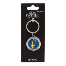 Nyckelring Souvenir Karta Sverige Sweden