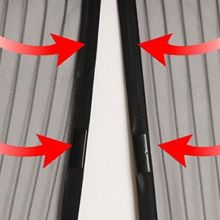 Insektsnät dörr 100x220 insektsskydd vitt magnet myggnät