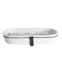 Adventsljusstake Vit Keramik 33x13 cm 2:sortering
