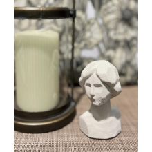 Dekoration Byst Keramik Beige