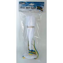 Glas Skumpa Student vitt 24 cm