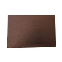 Underlägg Läderlook Kastanjebrun/Svart 4-pack