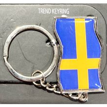 Nyckelring Flagga Sverige