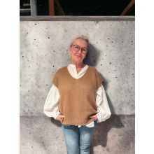 Orkide Stickad väst
