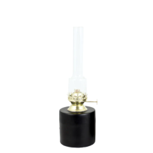 Fotogenlampa Rak Svart Liten