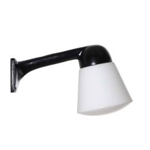 Funkis lampa plan 80, koniskt glas
