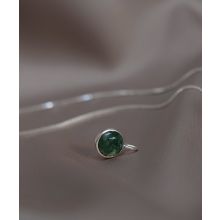 Grand Pendant Silver - Moss