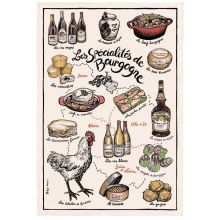 Kitchen Towel Specialites de Bou ecru  