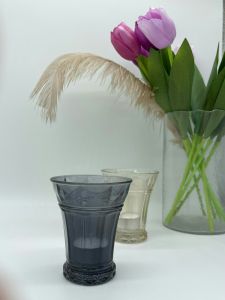Glaslykta mörkgrå