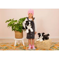 Mjukisdjur Border collie ligganade 45cm