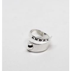 ANDAS-omlottring i silver