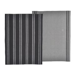 Södahl Soft Kökshandduk 70 x 50 cm 2 st Svart