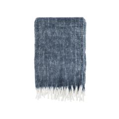 S&ouml;dahl Brushed Pl&auml;d 150 x 200 cm Indigo
