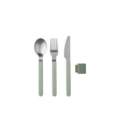Mepal Silueta Bestickset 3 delar Nordic sage/gr&ouml;n