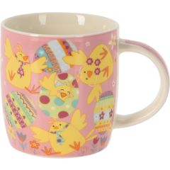 Mugg Påsk Rosa Kycklingar