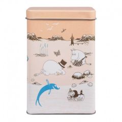 Mumin kaffeburk strandtur, orange