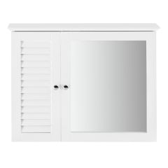Väggskåp med 2 dörrar Överskåp Badrumsmöbler, Badrumsskåp, BZR55-W