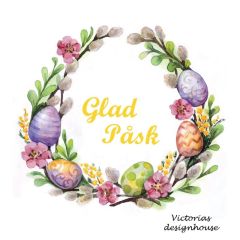 Servetter Glad Påsk 33x33 cm 20-pack