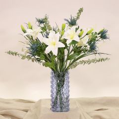 Blombukett vit Lilja - Sagolik Mystik