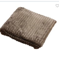 Baloo pläd 130x170 mullvad