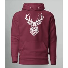 HOODIE WHITE DEER (PREMIUM)