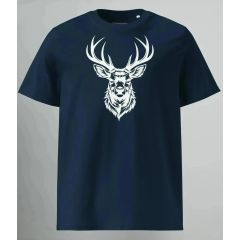 T-SHIRT WHITE DEER
