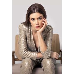 Silver Sequin Jumpsuit