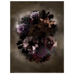 Sphere - Fine Art print med dramatiska blommor