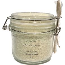 Bodyscrub Vanilla Sandalwood Peoni Bergamot Cocunut Mint 250 gram